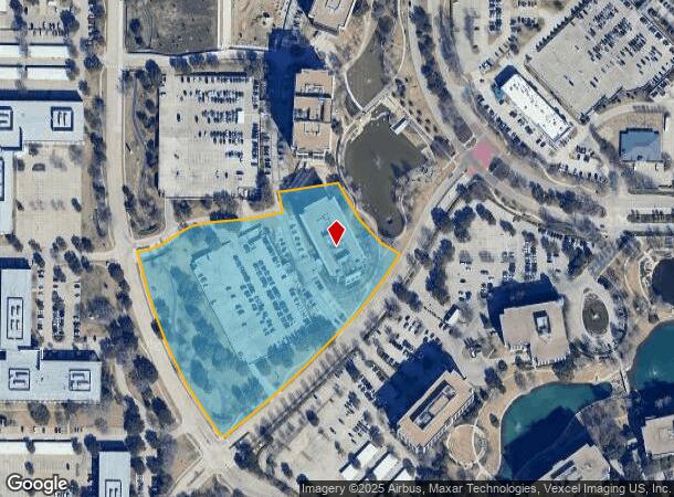 2601 Network Blvd, Frisco, TX Parcel Map