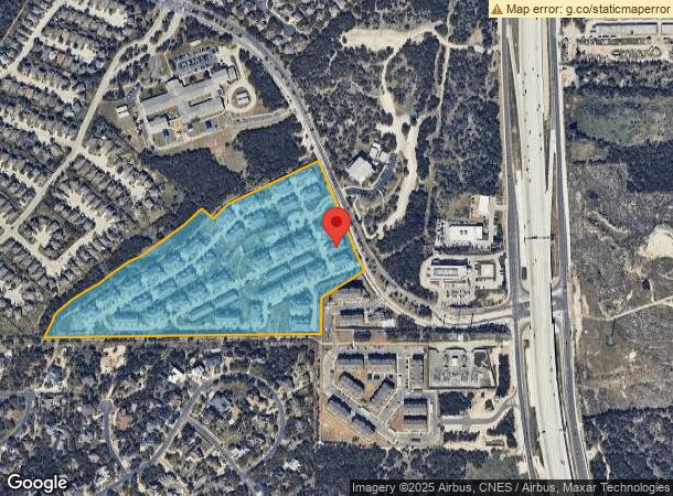  25675 Overlook Pky, San Antonio, TX Parcel Map