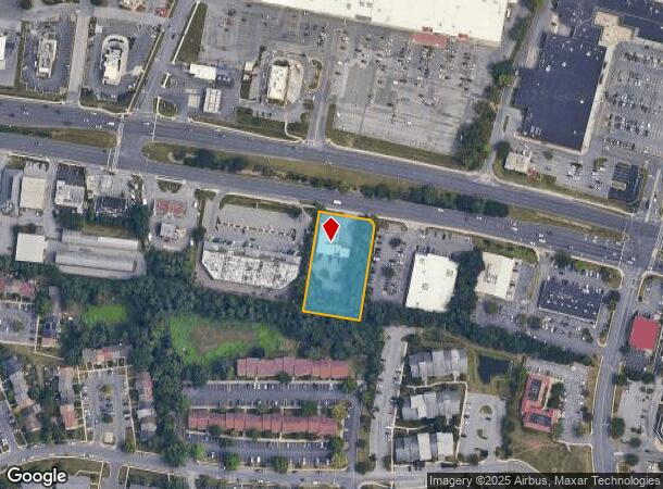 1160 W Patrick St, Frederick, MD Parcel Map