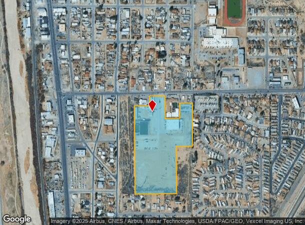  480 Talbot Ave, Canutillo, TX Parcel Map