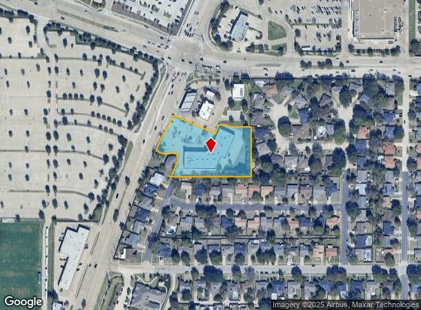  1108 N Greenville Ave, Allen, TX Parcel Map