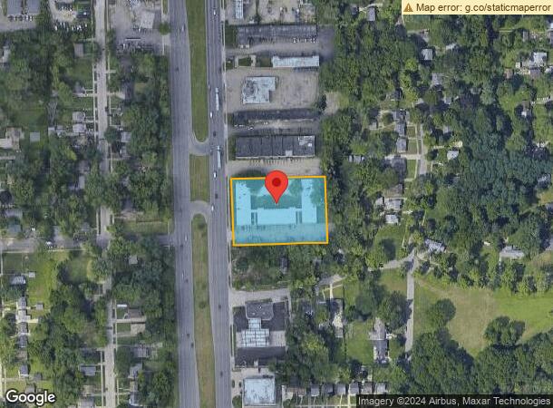  16800 Telegraph Rd, Detroit, MI Parcel Map