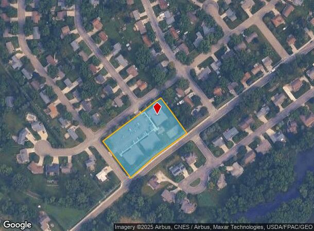 635 Hilltop Ave, Owatonna, MN Parcel Map