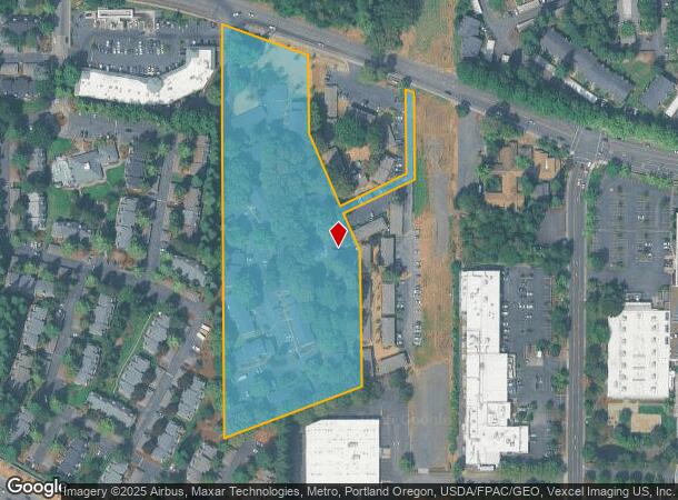  14664 Nw Cornell Rd, Portland, OR Parcel Map