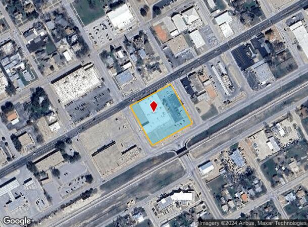  600 E Broadway St, Sweetwater, TX Parcel Map