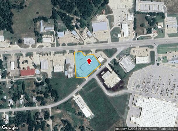 1322 E Milam St, Mexia, TX Parcel Map