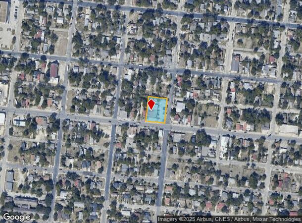  2105 Guadalupe St, San Antonio, TX Parcel Map