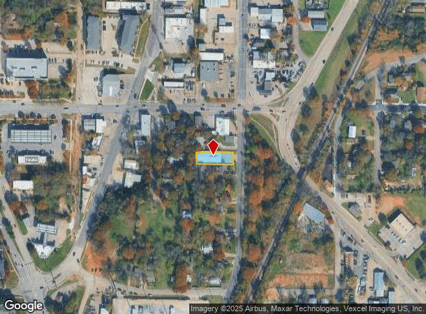  916 S Locust St, Denton, TX Parcel Map