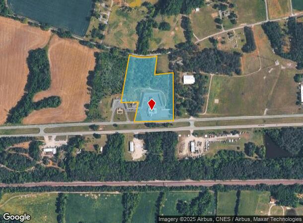  16092 W Colonial Trail Hwy, Crewe, VA Parcel Map