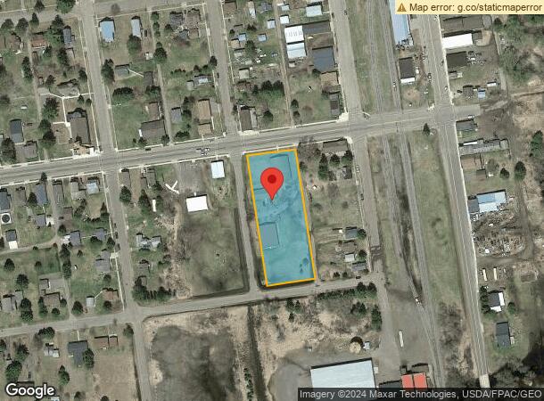  213 W Michigan St, Butternut, WI Parcel Map