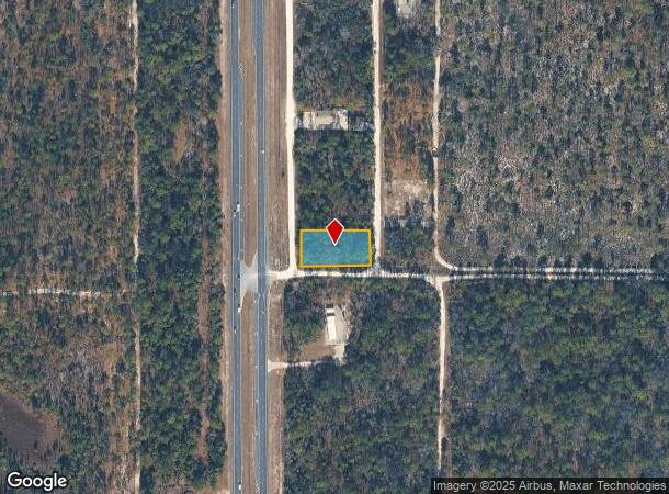 17006 Nicasio Jay Ave, Weeki Wachee, FL Parcel Map