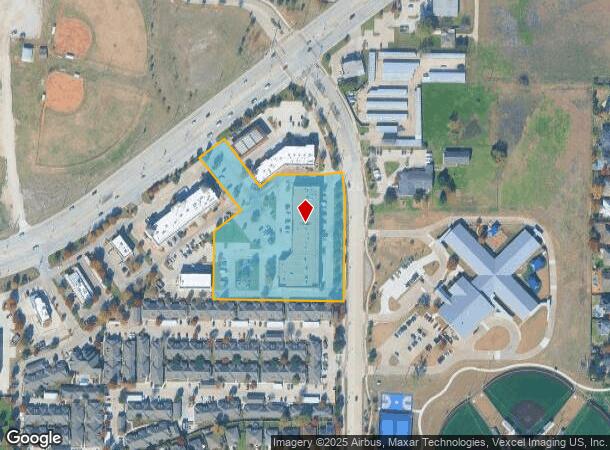 800 W Eldorado Pky, Little Elm, TX Parcel Map