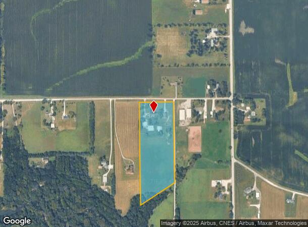 19311 W Goodwin Rd, Wilmington, IL Parcel Map