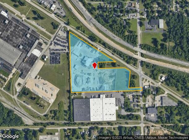 37500 Northline Rd, Romulus, MI Parcel Map