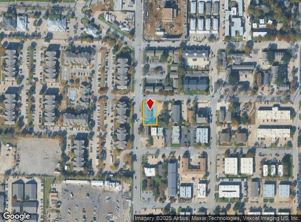 2525 Stella St, Denton, TX Parcel Map