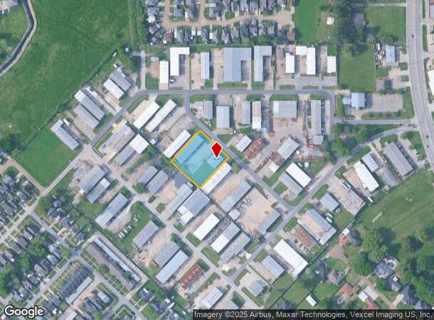 106 Row Two, Lafayette, LA Parcel Map