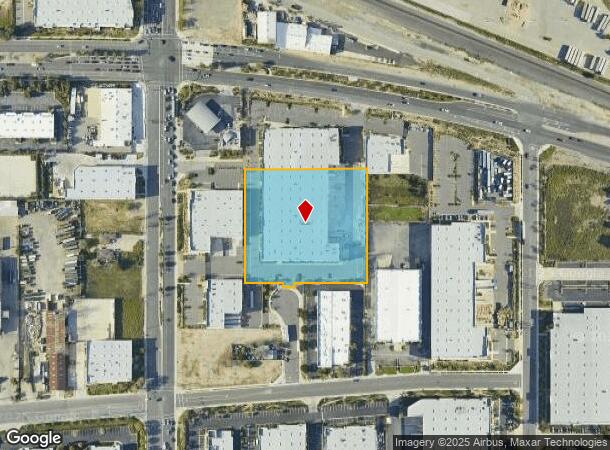 1120 W Mission Blvd, Ontario, CA Parcel Map