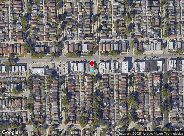  7801 W Belmont Ave, Elmwood Park, IL Parcel Map