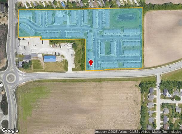 2510 Madrone Dr, West Lafayette, IN Parcel Map