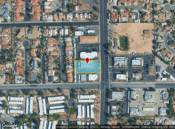 4475 S Pecos Rd, Las Vegas, NV Parcel Map