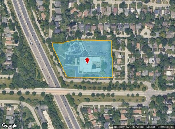  3220 Big Tree Ln, Wilmette, IL Parcel Map