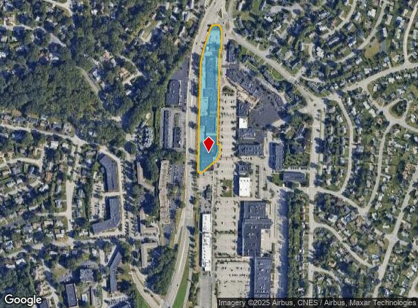  21 Hillside Rd, Cranston, RI Parcel Map