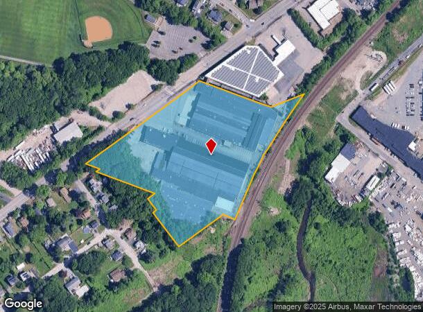  243 Stafford St, Worcester, MA Parcel Map