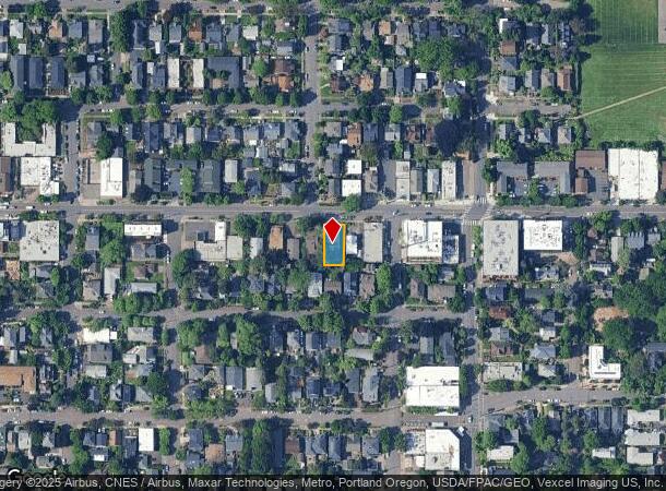  2408 Se Division St, Portland, OR Parcel Map