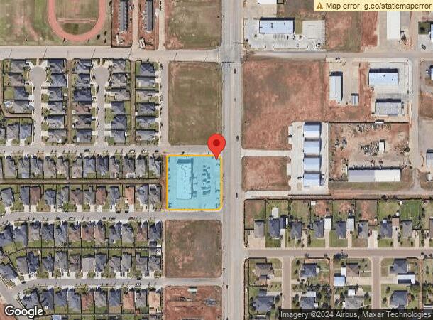  12406 Indiana Ave, Lubbock, TX Parcel Map