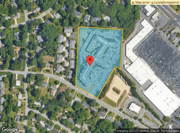  3420 Whitehurst Rd, Greensboro, NC Parcel Map