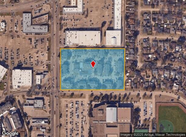  3236 N Galloway Ave, Mesquite, TX Parcel Map