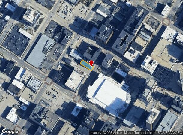  231 N Huron St, Toledo, OH Parcel Map