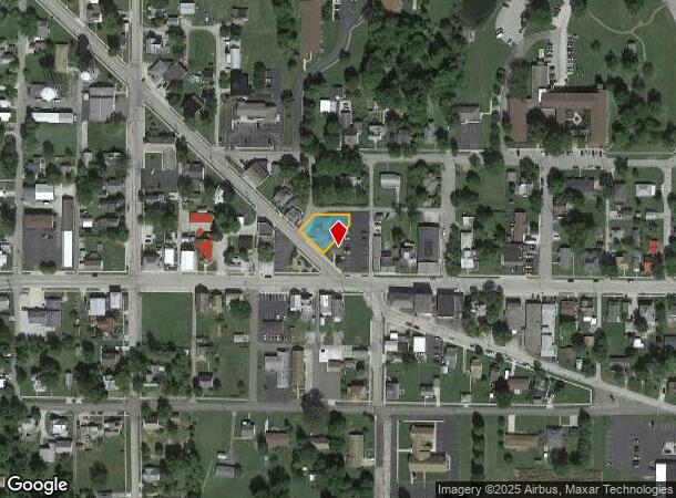  12899 Bank St, Dillsboro, IN Parcel Map