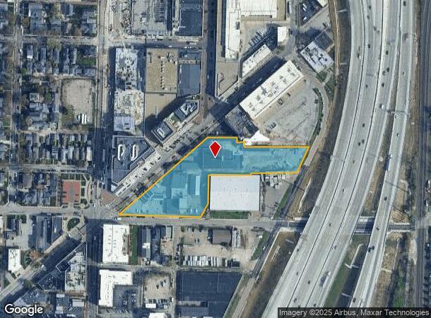825 Massachusetts Ave, Indianapolis, IN Parcel Map