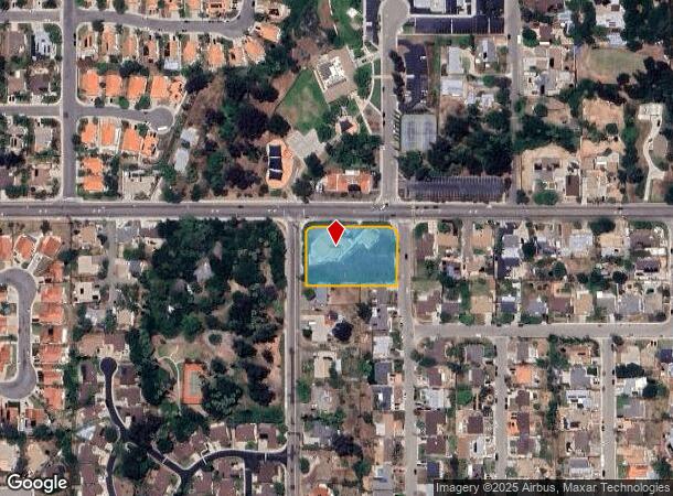  1109 E Fallbrook St, Fallbrook, CA Parcel Map