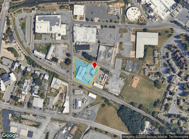  50 S Wisner St, Frederick, MD Parcel Map