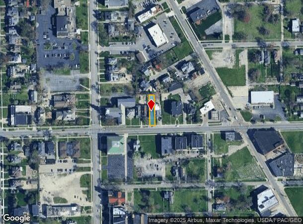  430 W Bancroft St, Toledo, OH Parcel Map