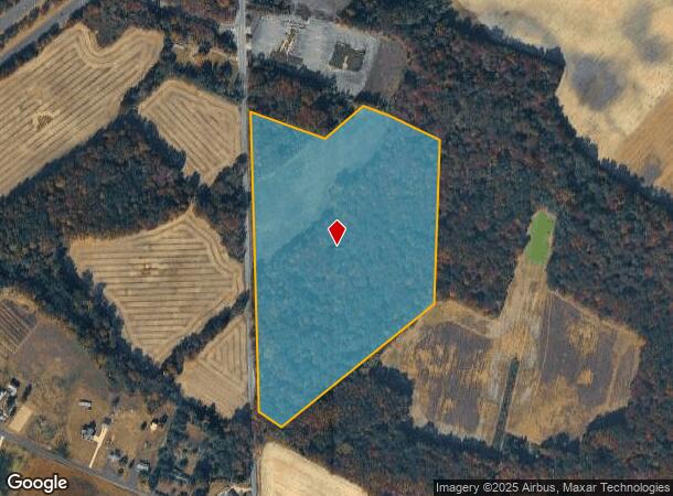 Straughns Mill Rd, Oldmans, NJ Parcel Map