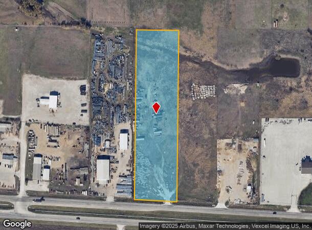  W Us 380, Krum, TX Parcel Map