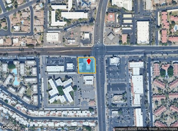  1205 W Baseline Rd, Mesa, AZ Parcel Map
