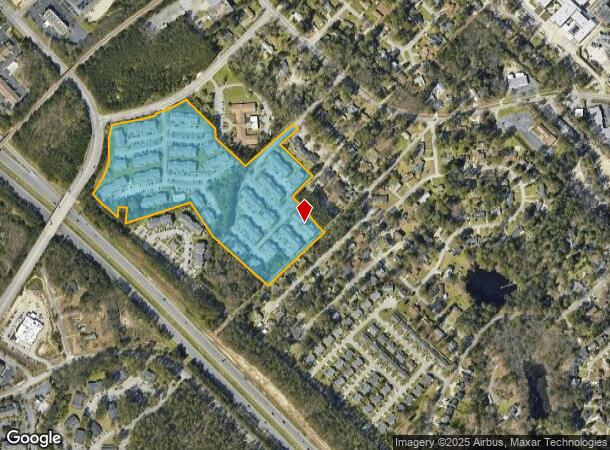  1103 N Pinelane Rd, Columbia, SC Parcel Map