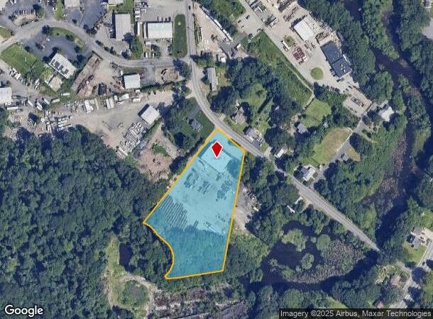  72 Pond St, Seekonk, MA Parcel Map