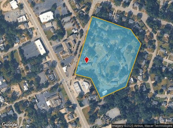 106 Concord Ave, Anderson, SC Parcel Map