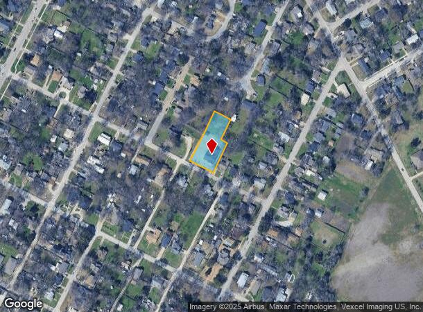 301 E Criddle St, Waxahachie, TX Parcel Map