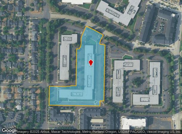 8920 Ne Von Neumann Dr, Beaverton, OR Parcel Map