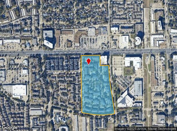  2828 Hayes Rd, Houston, TX Parcel Map