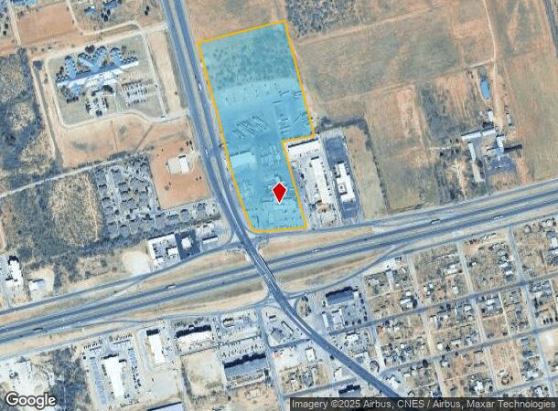704 W Interstate 20, Big Spring, TX Parcel Map