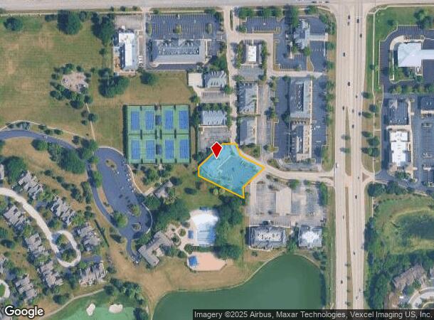1309 Macom Dr, Naperville, IL Parcel Map
