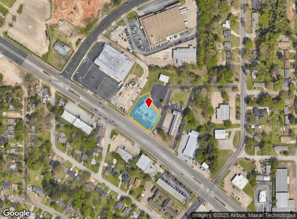 2121 W Gentry Pky, Tyler, TX Parcel Map