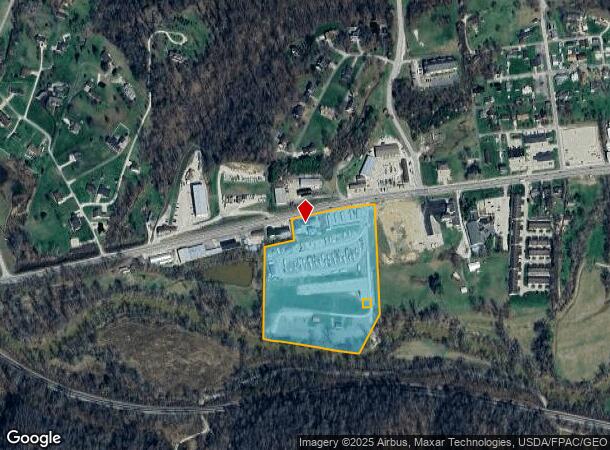 14448 Us Route 60 W, Milton, WV Parcel Map